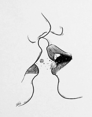 labios de color rojo
