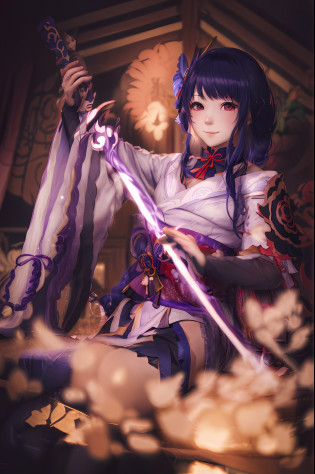 anime cosplay in kimono sitting on sofa, anime girl cosplay, zhongli from genshin impact, ayaka cosplay, cosplay photos, anime cosplay, keqing from genshin impact, ayaka genshin impact, ayaka game genshin impact, cosplay, kasumi arimura style 3 / 4. Shitao, Onmyoji, masterpiece, best quality, 1girl, solo, raiden_genshin, default_dress, wide sleeves, stockings, five fingers, fine face, smile, looking at the audience,