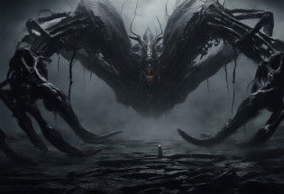 ((Best quality, 8K, Masterpiece: 1.4)),((Amazing detail: 1.3)),((illustration: 1.2)),((high resolution: 1.1)),Alien,Xenomorph,Smooth skin,Metallic skin,Biotechnology,h. r. Giger's artwork,full bodyesbian,Combat posture,running,motion blur,Cinematic lighting,Film texture,(A grand scene),delicate,realistic,