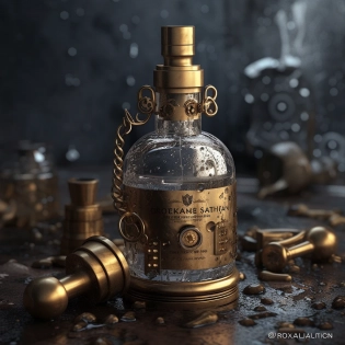 Face serum, cosmetics, face cream, highly detalied, steampunk, oktane render, studio lighting, face serum, cosmetics, face cream, water, in water, cream in water, cosmetics store, body care, hair care, hair, beautiful hair?gold --q 2 --s 750 --v 5