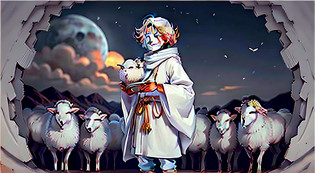 One was dressed in a white robe?The look of European youth?Tall and tall?A shepherd boy with curly blonde hair?Standing on the Gobi Desert?Hold it in your hand?bible??Eyes on his flock?Flocks of sheep eat scattered green shrubs in the vast Gobi?The sunset hangs on the left side of the frame?The shepherd boy is on the right side of the picture?The Gobi takes up more space?One was dressed in a white robe?The face looks like Chen Kun?Tall and tall?A shepherd boy with curly blonde hair?Standing on the Gobi Desert?Hold it in your hand?bible??Eyes on his flock?Flocks of sheep eat scattered shrubs across the vast Gobi?The fiery red sun hangs in the sky?The shepherd boy is on the right side of the picture?The Gobi takes up more space?koonago
minigirl