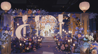 (best qualityer:0.8), (best qualityer:0.8), Wedding banquet hall?Wedding design?Interior design?Lots of fine flowers