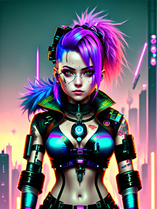cyberpunk lucy