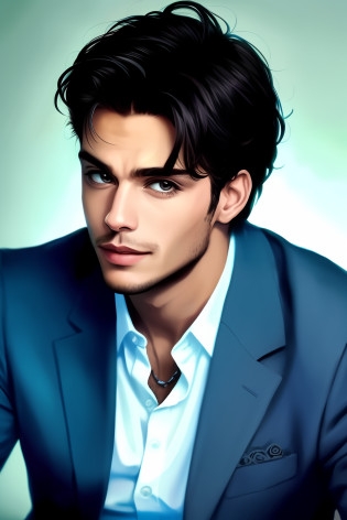 Crie homem lindo, as real as possible. Com essa imagem crie momentos reais.