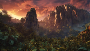 jesus christ,the woods,Illuminated scenery, Vermem Romantle,A hyper-realistic ,Real HD Images,hightquality,jungles,