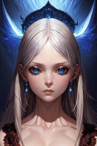 1 Caucasian female wizard, young, human silver hair,
detailed face
summon demons
skulls wall
Gerald Brom
best shadow, dramatic lighting
( masterpiece, ) (best quality) <lora:add_detail:1> <lora:epiNoiseoffset_v2:1>