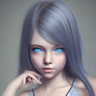 girl with blue eyes, detailed portrait of girl, , photorealistic girl render, beautiful , young girl portrait, beautiful girl, attractive young girl, fitting top, fitting shorts, beautiful face, full height, tears on face