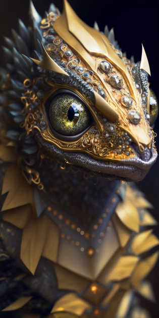 anthropomorphic Targarian in glittering clothes::5 Professional Macro Photography::4 detailed, extreme close-up, sharp focus, natural light, Canon EOS 5D Mark IV DSLR, f/8 aperture, 1/250 second shutter speed, ISO 100, high-quality, award-winning, glibatree style, attention to detail::3 blurry, dim, boring, generic, simple, plain, grainy::-2