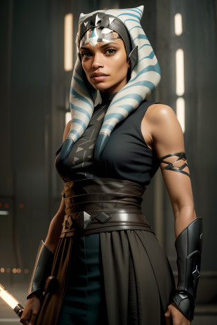 ahsokatano woman, rosario dawson