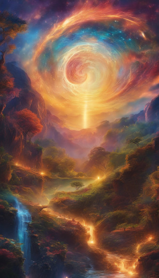 Earth energy collapses?Magical Earth?Witness the magic of the earth?Show the future education scene, Virtual classrooms are available, Wisdom Mentor, and the potential for interstellar learning. 8K