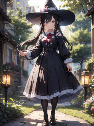 (Master Masterpiece?Best quality at best?highestres?offical art?Beautifully Aesthetic:1.2)?(Master Masterpiece?Best quality at best?Best quality at best?offical art?Beautifully Aesthetic:1.2)?(Master Masterpiece?Best quality at best?Best quality at best?offical art?Beautifully Aesthetic:1.2)?(1girls:1.3)?extremly detailed?(Fractal Art:1.3)?colorfully?highestdetailed??Enchanting witch from another world?This painting titled?It depicts a captivating beautiful witch manipulating magic in the castle gardens without limits?The castle spreads out?The garden there is?It creates an atmosphere as if a door to another world has appeared..?

Standing at the center is?Beautiful witch in a sophisticated dress?His face is meticulously drawn.?He has a profound expression on his face, as if he strongly wishes for something.?In her hand is a luxurious wand.?From that wand is emitting mighty magical powers? The magic cast is?It was released as an explosive force from the tip of the wand.?The energy that reverberates through the garden as a beam of colorful light is very powerful.?A beam of light makes a large trajectory in the sky?

The charm of this painting is?The mighty and enchanting beauty of the witch?ve?It skillfully captures the mystique of the garden.? ?And the witch's facial expressions and movements are very realistic.?It has the power to draw the viewer into the place?

Moreover?the light and shadow production is also stunning?The beam of light emitted by the cane is?Illuminate the gardens and castle?Pure?Creates a sense of distance from the visual light source to the witch.?Quality produces realistic images?It can convey visual beauty and story appeal at the same time?

This is?Not only visually appealing works?It is a work that further enriches the visual experience by drawing a story.? ?We are thinking about the theme to the fullest?The images are very realistic and?Very detailed and?Must be a high resolution 16k?Sony F and 24-105mm f / Use a Sony Alpha 4 mirrorless camera with 1G OSS lenses?ISO sensitivity to 32,000?Shutter speed 1/Set to 12