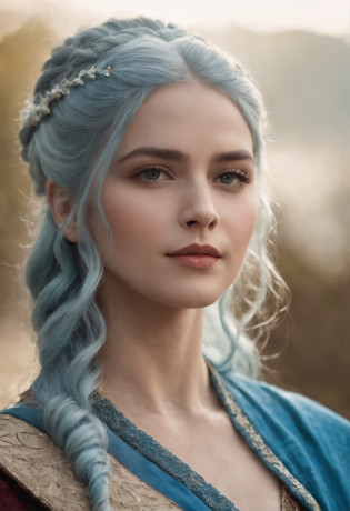 mythical character?tv series?Full body like?Blue-skinned people?Robust man?Blue skin?long whitr hair?Full body like?head to toe?Blue skin?mtu?Faraway view