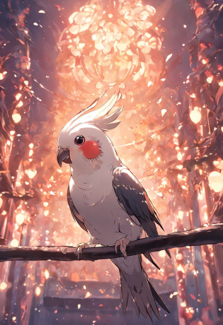 cockatiel?cute little