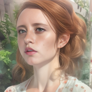 A watercolor and pencil drawing of a 32-year-old woman with wavy dark red hair, neve, (rosto LiliArt), atraente deslumbrante, delicate lips, rosy lips, symmetric eyes, olhos cor de mel, lindo colar delicado, Frown lines on the face, rosto bonito, rosto sexy, Realistic facial features, (poros da pele:1.1), pele texturizada, analogue, grain of film, rosto detalhado, corpo proporcional, messy bun, coberto por neve, behind glacial mountains, corpo magro em forma, bare foots, delicate feet, alta resolu��o, soft-lighting, fundo complexo, detalhes complexos, hiperdetalhado , magnifica, elegante