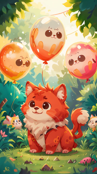 Um gatinho branco, petting zoo, many balloons, feliz, feliz, qualidade perfeita, foco claro (desordem - casa: 0.8), (obra-prima: 1.2) (realista: 1.2) (bokeh) (melhor qualidade) (pele detalhada: 1.3) (detalhes intrincados) (8K) (olhos de detalhe) (foco n�tido), (feliz)