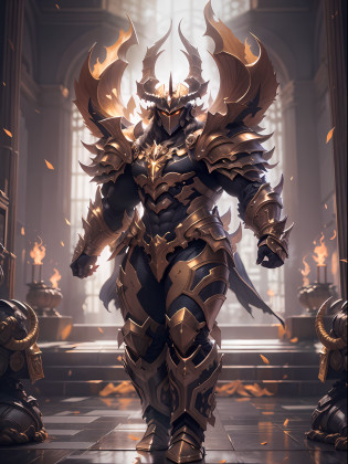 ??best qualtiy??? ??tmasterpiece??? ?A detailed?1.4??Enhanced dynamic perspective?Light and dark are intense?streamer??Aries Golden God Fighter?Thick and gorgeous golden armor wraps around the whole body?Heavy horn helmet??Magnificent?Mighty?high qulity?8K????tmasterpiece?Works of masters?Cinematic lighting?super-fine??super-fine?Works of masters?high qulity?8K????depth of fields??????Epic shooting?high qulity?super-fine?Detailed pubic hair?Accurate?Cinematic lighting?