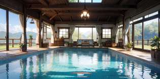 In the heart of a place, cercado pela exuberante natureza, encontra-se uma encantadora casa, A haven of tranquility and beauty. Its rustic and welcoming style is highlighted by the bridex windows, que permitem a entrada de uma suave luz natural e oferecem vistas deslumbrantes dos arredores.

Ao adentrar a casa, caminhamos sobre escadas com porcelanato, cujo design elegante e sofisticado harmoniza-se perfeitamente com o ambiente. A cada degrau, We are enveloped by a sense of comfort and coziness, As if we were in a real oasis.

Ao atravessar a sala de estar, encontramos um imenso quintal digno de sonhos. There, A swimming pool invites you to moments of relaxation and fun amidst the exuberant nature. The freshness of the crystal clear water is an irrefutable invitation on hot summer days, providing moments of relaxation and leisure with family and friends.

on sidewalk, block blocks are arranged with care, forming an imposing and beautiful entrance to the site. Cada detalhe foi pensado para ressaltar a beleza e aconchego que essa casa proporciona, making us want to enter it and enjoy all that it has to offer.

Ademais, The privileged location of the site allows its residents and visitors to enjoy a breathtaking landscape, with vast green areas, lakes and typical vegetation of the region. Outdoor walks and contemplation of nature become part of everyday life, bringing a sense of peace and well-being.

This house on the site, com janelas de bridex, escadas com porcelanato e uma piscina no quintal, It is a true refuge for those who seek peace, harmonia e contato com a natureza. Each space was thought with care and love, making it a unique and special place. Its charm and intimacy offer a memorable experience for all who have the privilege of visiting it.