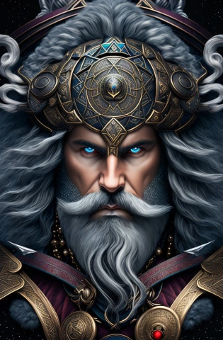 Portrait of Odin