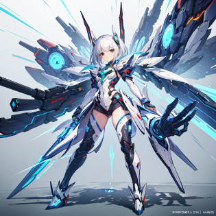 Mecha healer?female pervert?Full body photo