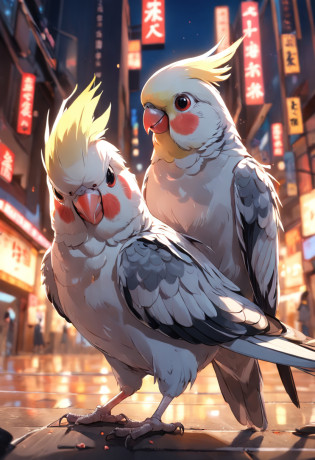 cockatiel?cute little