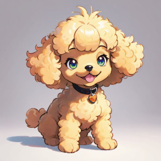Research and inspiration:
Start by immersing yourself in Sowsow's Pok�mon-inspired art style. Estudia los colores vibrantes, formas caprichosas, y ojos expresivos que caracterizan este estilo. Collect reference images of miniature poodles to understand their unique characteristics and personalities.

Dibujar:
Start with a pencil sketch that captures the playful and endearing characteristics of miniature poodles.. Pay special attention to their facial expressions, Proporciones corporales, y distintivo pelaje rizado.

Entintar:
Once you are satisfied with your sketch, Usar tinta negra o herramientas digitales para crear herramientas limpias, Contornos en negrita. Enfatizar los detalles clave, ya que el estilo de Sowsow a menudo presenta grueso, expressive linework.

colorante:
Elige una paleta de colores vibrante y llamativa para tu Caniche Miniatura. Fill areas with spot colors, ensuring that each part of the poodle is well defined and visually appealing.

Sombreado y reflejos:
Add shading to give depth and dimension to your artwork, Taking into account the direction of the light source. Use highlights sparingly to make certain areas, como los ojos o la nariz, Stand out and bring your artwork to life.

fondo:
Para el fondo blanco, crea un fondo limpio y sin costuras que complemente los colores de tu Caniche Miniatura. This will ensure versatility for use as a sticker or artwork...

Toques finales:
Review your illustration and make adjustments necessary to improve its overall appeal. Consider adding fun accessories or a charming expression to make your Miniature Poodle truly unique..

Detalle y calidad 4K:
Para lograr una obra maestra en calidad 4K y detalles intrincados, Work meticulously on every aspect of your illustration. Pay attention to the fine textures of the poodle's coat, El brillo en sus ojos, and the subtleties of its characteristics.. Este nivel