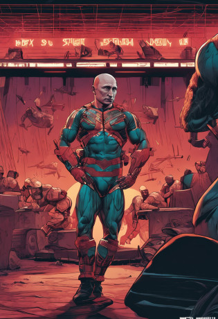 vladimir putin musculoso