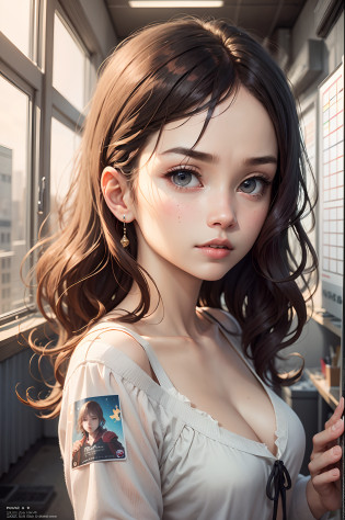 [15:35, 19/08/2023] Annie:  movie,  cinema movie, character design, Perfect face,,  Messy hair, a girl, 20 s,  aramaki style scenery, backlight aura, 8k, beautiful, trending in arts season, highly detailed, pretty, anime style, manga style, young, White skin, inoue takehiko, perfect eyes, pretty finger, long pretty legs, pretty body, pretty nose, character design, perfect eyes, perfect face, expressive eyes, looking at viewer, expressive style,  center image, (focus on face), official artwork, wallpaper 8k CG unit extremely detailed wall, perfect lighting, colorful, Bright_F ront_face_Lighting, (masterpiece: 1.0), (best quality: 1.0) ), ultra high resolution, 4K, ultra detailed, photography, 8K, HDR, high resolution, nonsense: 1.2, Kodak portra 400, film grain [15:35, 19/08/2023] Annie: fear, chaos, tragedy --auto --s2