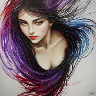 Imagine a painting that captures the mysterious, powerful and sensual essence of the Dove Gira Maria Padilha. The scene depicts an exuberant and captivating woman, surrounded by elements that evoke her power and striking presence.

At the center of the composition is the figure of the Dove Gira Maria Padilha. She is portrayed with an enigmatic expression and piercing eyes, representing her wisdom and magnetism. Your facial features can be highlighted by vibrant colors such as red or purple, symbolizing your strength and passion.

Around the figure of the Dove Gira Maria Padilha, there may be symbolic elements that represent her energy and identity. This can include candles, red roses, daggers, or wine glasses, representing your connection to magic, love, and sensuality. Elements of smoke or mist can be incorporated to create an atmosphere of mystery and enchantment.

The color palette used in the painting can be intense and seductive, with rich shades of red, purple, gold and black. These colors convey passion, mystery, and power. Subtle details of brightness and shadow can be added to enhance the magnetic presence of the central figure.

The composition of the painting can be dynamic and full of movement, with curved lines and fluid gestures. This represents the power of transformation and the ability to adapt to different situations. The use of textures or abstract elements can add depth and visual interest to the work.

This painting evokes the idea of mystery, seduction and empowerment. She invites the viewer to explore the complexity of femininity and to recognize personal power and inner sensuality.