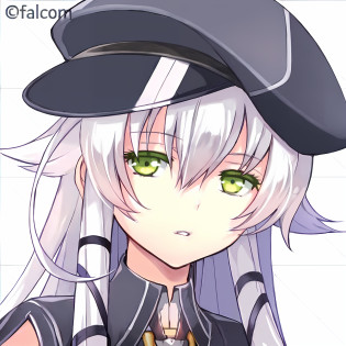 anime girl with white hair and green eyes wearing a black hat, from girls frontline, falvie, Fine details. Girl Front, girls frontline style, hajime yatate, marisa kirisame, A scene from the?azur lane?videogame, detailed anime character art, nefarious smirk, roguish smirk, azur lane style, Kantai collection style