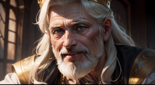King Solomon, melhor qualidade, 500px, CGSetna��o, 8k, 9:16, Foto crua de (majo: 1.2) Human King Solomon, , armadura do rei, 50 anos, barba curta, cabelo (hair) curto , pele parda, external environment Jerusalem, luz ambiente, luz de fundo, volumeric lighting, realista, lifelike lighting, cinematic lighthing, profundidade de campo, foco n�tido, (Alto contraste: 1.2), (grain of film), tempo deve ser em 960 A.C. Solomon must be smiling, sorrindo e olhando pra frente