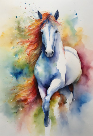 Era uma vez, numa terra de encantamento, there lived a magnificent bordero coli called Sparkle. Sparkle was no ordinary unicorn