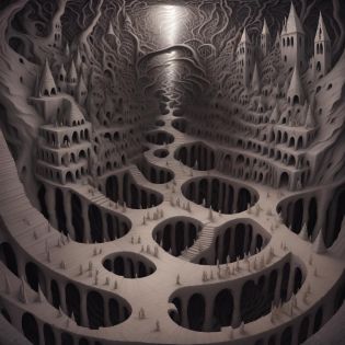 <lora:kLabyrinth:.9> kLabyrinth twisted