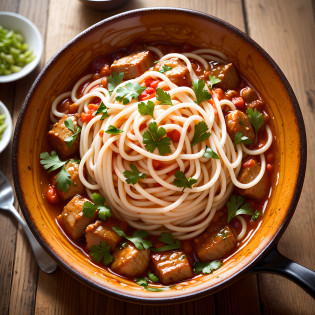 spaghetti with meat and sauce --auto --s2