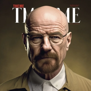 Walter white on the cover of time magazine