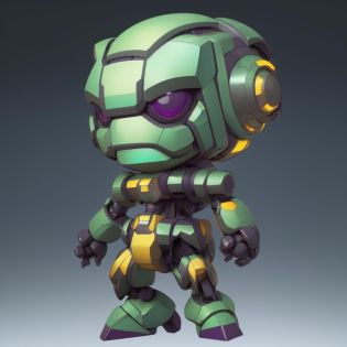 evang, product photo of a futuristic cute small robot, by artgerm and greg rutkowski and marc newson, alphonse mucha, zaha hadid, volumetric light, detailed, octane render