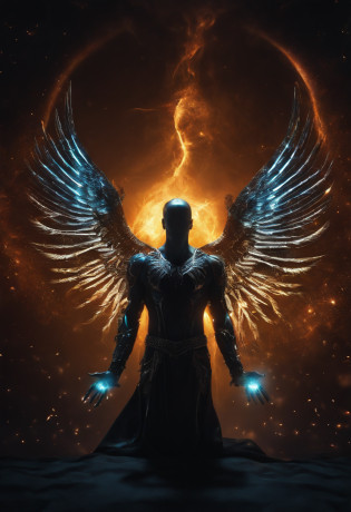 Cosmic Fallen Angel, glowing light eyes, Biomechanical, eerie, Creepy, nightmarish, Very bright colors, Light particles, with light glowing, Mshiv, wallpaper art, UHD wallpaper  Cosmic Fallen Angel, glowing light eyes, Biomechanical, eerie, Creepy, nightmarish, Very bright colors, Light particles, with light glowing, Mshiff, wallpaper art, UHD wallpaper cosmic fallen angel, olhos claros brilhantes, Biomechanicals, estranho, assustador, Pesadelo, cores muito brilhantes, light particles, com luz brilhante, Mshiff, Arte do papel de parede, Papel de parede UHD everaldocruz homen negro muito musculoso cabelo rasta fary com herois da marvel guerreiro capoeirista de corpo inteiro de frente Retro comicstyle artwork highly detalhes object. Como book chover.symmetrical.vibrant