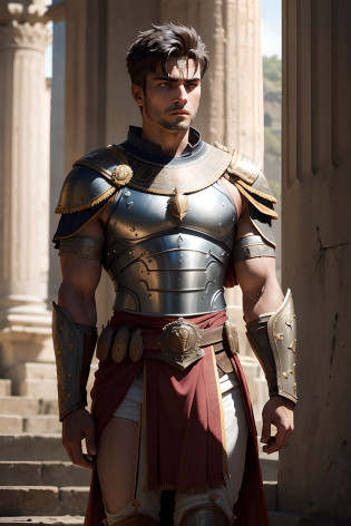 Characters: Roman Recruits, Description: Enduring rigorous training before joining the legions, Era: Ancient Rome, Attire: Training attire, Place: Training grounds, Action: Engaging in physical drills and combat exercises, Background: Intense training environment, Type of Shot: Training montage, Style: Hyper-realistic, Photo realism, Cinematography.

Characters: Roman Centurion, Description: Ascending through the ranks with valor and skill, Era: Ancient Rome, Attire: Centurion's armor and regalia, Place: Legion headquarters, Action: Earning promotions and respect, Background: Fellow soldiers' admiration, Type of Shot: Proud centurion portrait, Style: Hyper-realistic, Photo realism, Cinematography.

Characters: Roman Military Career, Description: A lifelong journey from recruit to centurion, Era: Ancient Rome, Attire: Evolving military uniforms, Place: Changing military settings, Action: Advancing in the ranks, Background: Shifting career milestones, Type of Shot: Career progression montage, Style: Hyper-realistic, Photo realism, Cinematography.