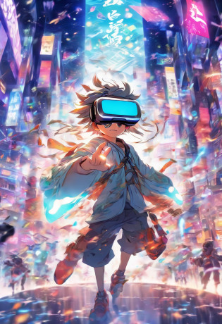 (White background:1.4),(Boy wearing virtual reality?Control drone flight?AR drawing cartoon characters?Take a picture and record it?Oriental elements)?(Chinese illustration:1.3?),( reasonable design, Clear lines, High sharpness,Best quality, Very detailed, Masterpiece, movie light effect, 4K )