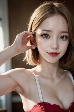 (Show underarms?Armpit ultra-realistic), (Wear a strapless bra?Too small bra?Protruding areola,?red lipsticks?A smile?illustratio), (Hi-Res), (8K), (ighly detailed), (The best illustrations), (beatiful detailed eyes), (top-quality), (ultra-detailliert), (Master masterpiece), (wall-paper), (????), drooing eyes,?Luminescent armpit?Sweaty and glowing body?,hairarmpits?Shorthair?inner colored,Solo Girl, japanes, Colossal tits, (camel's toe)
Photo of an 18-year-old girl?instagram(Photorealsitic?hight resolution:1.4)?((Puffy eyes))?looking at the viewers??full bodyesbian(8K?RAW Photography?top-quality??masterpiece:1.2)?(realisitic?Photorealsitic:1.37)?(foco n�tido:1.2)?profetional lighting?photon maping?Radio City?physically-based renderingt?(pale-skinned:1.2)?(medium chest:1.2)?looking at the viewers?(middle hair:1.5)?portraitures?a purple eye? (sliver hair:1.1), bangss, (simple�background:1.4), ??, The upper part of the body, realisitic, (?masterpiece:1.4), (top-quality:1.4), (shinny skin), fashionGirl, make - up, a smile(skiny?a closed mouth?full of shyness:1.3), (Sheer sundress:1.5513), (is standing:1.1), Medium bust, sexy  pose, {NSFW:1.2},
