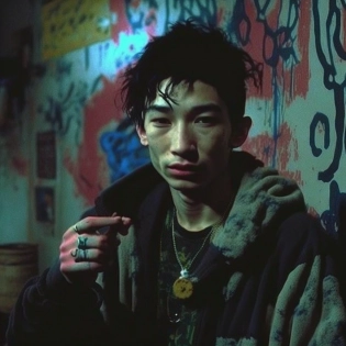 Ezra Miller as a shaman sorcerer teenager in 90's streetwear, fighting against eldritch tentacle demons, at night, urban horror, k�poszt�smegyer �jpest lak�telep, dark brutalist panel blockhouse eastblock street eastern europe poverty, liminal space, backrooms, black particles, tarot, arcanum, 80s vhs, risography rizo print, analogue old photography. --v 4