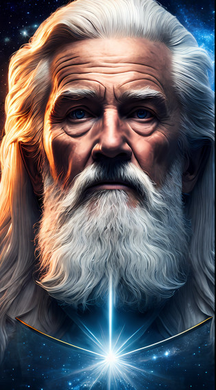 super high resolution, best quality, photo, 16k, (photorealistic: 1.2), cinematic lighting, face of an old man shaped like the mythical god Odin. Depict the god Odin, enveloped in a radiant aura. Show it against a cosmic backdrop, glittering and floating, surrounded by the splendors of the universe. Pay meticulous attention to stunning detail and reach 64K resolution for an immersive and lifelike visual experience. Let your work capture the essence of myth and wonder, leaving viewers in awe of its beauty and power.