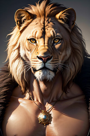 (best quality,ultra-detailed,realistic:1.37),Michael B. Jordan,logo for Facebook page,lion in the background,highly detailed and realistic,majestic lion,lion's fierce expression,impressive mane,Michael B. Jordan in the foreground,powerful presence,dynamic composition,striking contrast between Michael B. Jordan and the lion,photo-realistic rendering,attention to Michael B. Jordan's facial features,intense gaze,confident smile,close-up of Michael B. Jordan's face,expressive eyes and lips,mesmerizing eyes,long eyelashes,impressive muscles on Michael B. Jordan's arms and chest,Michael B. Jordan wearing a stylish outfit,sophisticated lighting,subtle shadows,rich color palette,professional quality artwork,vivid colors,bokeh,attention to every small detail,studio lighting,thoroughly rendered textures,meticulous attention to anatomy,impressive attention to fine details on the lion's fur and facial features,breathtaking artwork