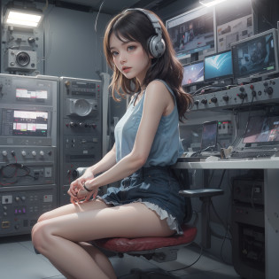 masutepiece, Best Quality,(masutepiece) , (Best Quality) , (reality: 1.3) , Photorealistic, Octane Rendering, (Surreal: 1.2) , Perfect features,
Modern Daily, (High School Girl Anchor Blush Live 1.5) , (Hands between legs 1.5) , Slight shaking, Recording, camera, Live broadcasting equipment, (Electronics 1.2),(Live Electronics Broadcast Room 1.5),(maturefemale), 
Original, highly detailed wallpaper, very detailed illustration, (1 girl) ,(The best lighting) , (super complex details) , 4K unified, (super-detailed CG: 1.2) , (8K: 1.2)?