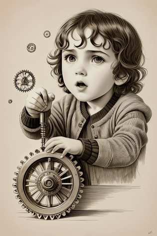 abstrair @Brian Selznick (Inspirado por 