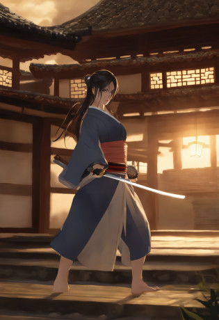 (masutepiece, Best Quality),
Bat Magic Swing, (Hug like a peng:1.3),Fighting stance,
1girl in, battoujutsu stance, Spread legs, Samurai, Juhetang, Cowboy Shot, Looking at Viewer,
Break Girl, Komono, Black Hakama, Black hair, High Ponytail, Long hair, Yellow eyes, medium breasts, chest sarashi,
Break Background, Edo , castle