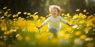 springtime happiness --ar 2:1 --q 5 --v 5