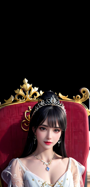 (realisticity: 1.2), ((best resolution: 8K UHD)), best quality, high quality,  masterpiece, highres,cg,
1 super detailed girl, super detailed queen

, sitting on a super detailed royal throne, lud, xurious royal palace background, beautiful and detailed, super detailed long hair, wearing a beautiful and luxurious crown with diamonds and super detailed,

super detailed dress, Super detailed dress sleeves, super detailed beautiful earrings, Beautiful and beautiful necklace full of super detailed diamonds,  
 solo, jewelry, super detailed red and yellow dress, pretty face, beautiful, and super detailed, 

, earrings, super detailed hairdo, splashing, the upper body is very super detailed, super detailed hair bun, super detailed black hair,
lighting,candid,Photograph,high resolution, 8k,Bokeh,