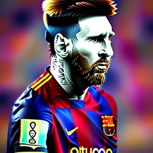 lionel messi, highly detailed, artstation, smooth, sharp focus, 8K