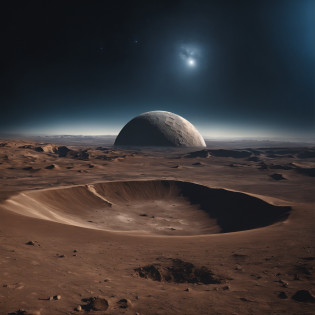 Master Parts?Superior Quality?superior image quality?The 8k quality?Beautiful pictures of the starry sky?magnifica?Arched Milky Way:1.25?Alafed view of Earth from the lunar surface:1.25, Lunar surface, space photo, on the moon, moon background, moon background, on the moon, Lunar soil, space photo, moonscape, Focus on the Moon, On Moon, Numerous craters, Seeing the Earth from the surface of the moon:1.9, big earth in the sky:1.9, Dark Blue Universe:1.9
