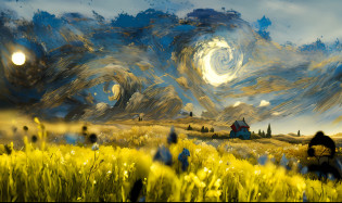 Draw in a field on sky background, in the style of van gogh, Van Gogh style, van gogh art style, Vincent Van Gogh style, Inspired by Van Gogh, 4k highly detailed digital art, inspired by Vincent Lefevre, Inspirado por Vincent van Gogh, 4K detailed digital art, in the style of van gogh, inspired by Vincent Di Fate